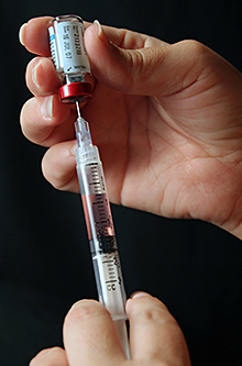 vaccine syringe