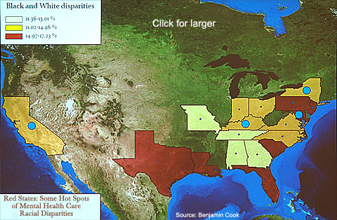 racial disparity hot spots